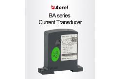 China 10mm hole Modbus Analog Electric Current Transducers Din Rail Current Sensor supplier