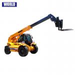 3T 4T Diesel 7m 14m Telehandler Telescopic Forklift 4 Wheel Steering for sale