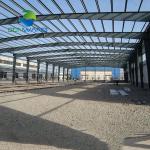 Customized Steel Building With Single Skin or Insulated Sandwich Panel Wall for sale