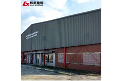 China Prefabricated Steel Structure Workshop With PU Wall Sandwich Panel supplier