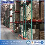 Industry Compatible Teardrop Pallet Rack System With Large Base Plates for sale