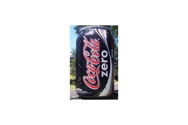 Life-Sized Coca cola PVC Inflatable Can / Tin for Advertising