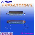 0.085in Centerline 50 Pin DDK Centronic Solder Female Connectors Certificated UL for sale