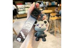 China 3d Character Keychain Custom Keychain With Metal Key Ring supplier