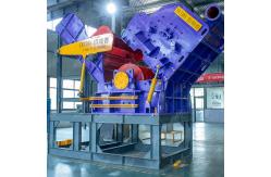 China Scrap Mixed Metal Pre Crusher Metal Recycling Crusher Machine Scrap Steel Crusher Plant supplier