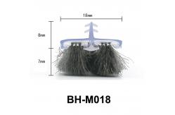 China bottom seal Door Sweep Weather Stripping with brush supplier