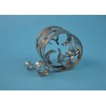 Random Packing Metal Pall Rings Thickness Range From 0.3mm To 0.8mm for sale