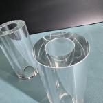 Polished Transparent Sapphire Tube KY Method Customized Size Al2o3 Single Crystal Sapphire Drive Pipe for sale