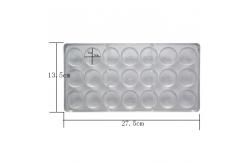 China Rectangle Coin Shaped Chocolate Moulds Polycarbonate PC Chocolate Mould supplier