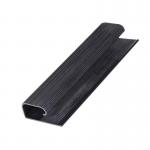                    Wall Mounted Arc Floor Cable Channel PVC Cord Cover Industrial Floor Trunking Extrusion              for sale