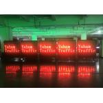 P31.25 Traffic LED VMS Signs Wireless Single Color Message Board for sale