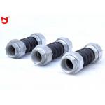 Galvanized Threaded Expansion Joint , Rubber Flexible Connector Long Circle Life