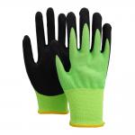 15 Gauge HPPE Blend A4 Protective Work Gloves With Touchscreen And Sandy Foam Nitrile Grip for sale