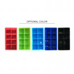OEM Food Grade Silicone Ice Cube Trays With Removable Lid