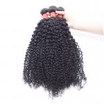 Human Virgin Cuticle Hair Weave Kinky Curly 100% Hair bundle Narural color Extension