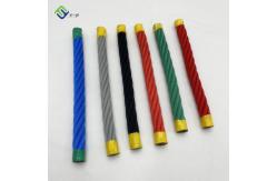 China 16mm UV Stabilized Reinforced Combination Rope Polyester Material For Playground supplier
