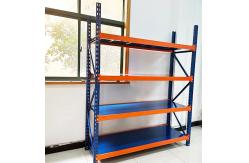 China Customized Medium Duty Steel Rack , Industrial Longspan Shelving Racking supplier