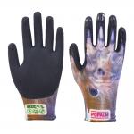 15 Gauge Impact-Guard TPR Gloves Latex Sandy Coated Garden Gloves With Custom Design And Color Option for sale