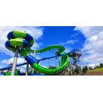 Outdoor Kids Water Splash Park Rides Swimming Pool Fiberglass Slide for Adults for sale