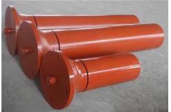 China Rubber Coated Self Aligning Conveyor Roller supplier