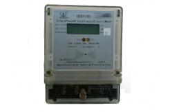 China Single Phase Two Wires Prepaid Energy Meter RF Card Prepayment with Overload Display supplier