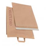 Moisture Proof Kraft Paper Packaging Bags 7 Colours Recyclable for sale