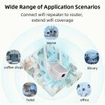 Long Distance Range Dual Band 2.4G 5.8G Signal Amplifier Router Wireless Extender Wifi Booster for sale