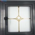 Aluminum Georgian Style Double Glazing Bar For Frameless Acoustic Ig Unit Tops for sale