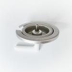 Customized Commercial Butane Gas Valve Red Cover Cassette Gas Stove Valve for sale