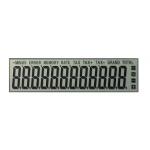 Monochrome TN LCD Display Screen High Resolution Alphanumeric For Calculator for sale