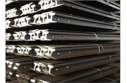 China Super Durability Crane Rail Sections , Low Height Crane Railway Track Section supplier