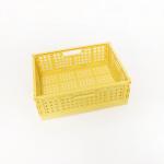 Multiscene OEM Foldable Plastic Basket , Leakproof Collapsible Plastic Storage Bins