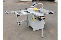 China 240V Electric Table Saw 250mm Auto Lubricating Precision Sliding Table Saw supplier