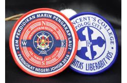 China Environmental Custom Made Embroidered Patches Sew Iron On Patches For Clothes supplier