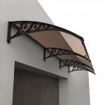 Wall Mounted Window Canopy with Temperature Variance Resistance and Aluminum Profile Frame for sale