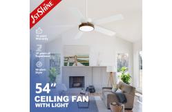 China Adjustable 6-Speed Choice LED Ceiling Fan with Remote Control and Dimmable Light supplier