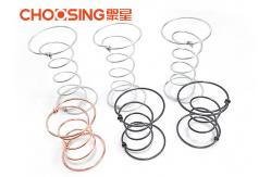 China Black 5 Turns Couch Coil Springs Oil Tempered Anti Rust Treatment Surface supplier