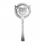 Tiger Design Hawthorne Stainless Steel Cocktail Strainer with Durable Spring for sale