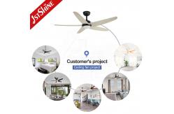 China LED 5 Blade Ceiling Fan , Living Room Quiet High Speed DC Ceiling Fan supplier