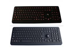 China Industrial  illuminated  backlight medicalkeybord  with  optical trackball supplier