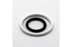 China OEM Custom Silicone Rubber Molded Parts Sealing Ring Silicone Ring supplier