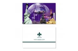 China Paper Printing PP 3D Lenticular Card For Advertisement supplier