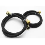6ft High Tensile Polyester Fiber Rubber Water Hose with 3/4 Female and Male Fittings for sale
