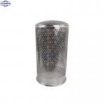 Stainless Steel 304 316 Johnson Candle Filter Wedge Wire Screen / Bead Mill Screen Filter for sale