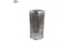 China High roundness and coaxiality Wedge Wire Screen Basket for food industry supplier