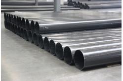 China Wear Resistant Black Flecible UHMWPE Pipe S For Industrial Piping Systems supplier