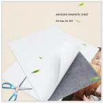 A4 Adhesive Magnetic Sheet Custom Size Flexible Magnet Material