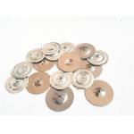 38mm Diameter Round Self Locking Washer For Perforated Base Insulaton Fasteners for sale