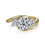 Lab Diamond Wedding Band VVS Clarity HPHT Round Cut Lab Grown Diamond Ring for sale