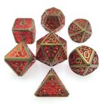 Poker Practical Bulk Custom Hand Pouring Suitable DND Dice Metal for sale